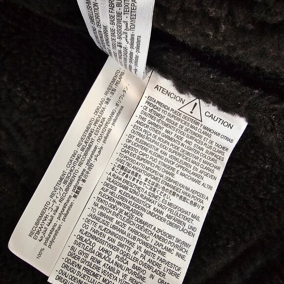 Zara Faux Shearling black Aviator Coat - Picture 7 of 7